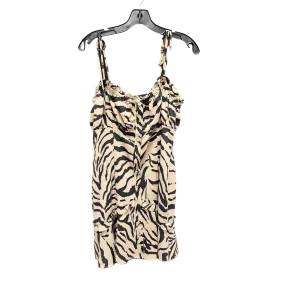 Animal Print Dress Casual Short Bar Iii, Size L