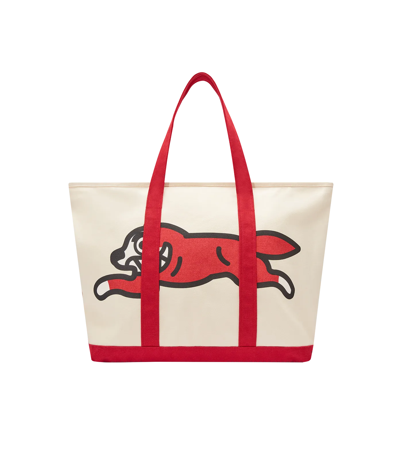 ASTRO X RUNNING DOG TOTE BAG - BEIGE