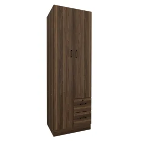 Averie 2 Door with 2 Shelves 2 Drawer Wardrobe