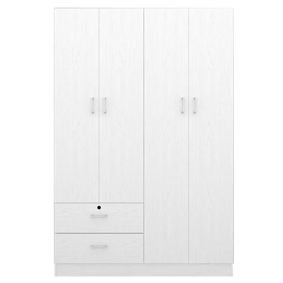 Averie 4 Door with 2 Drawer Wardrobe