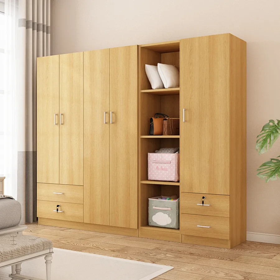 Averie 4 Door with 2 Drawer Wardrobe