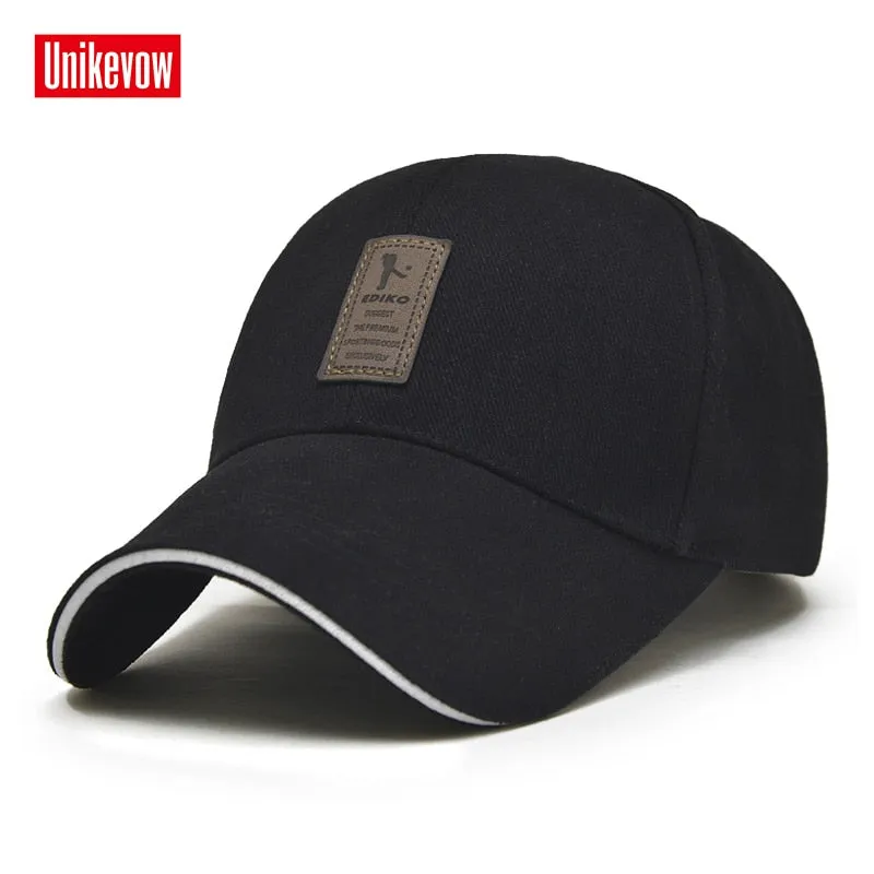 Baseball Cap Men's Adjustable Cap Casual leisure hats Solid Color