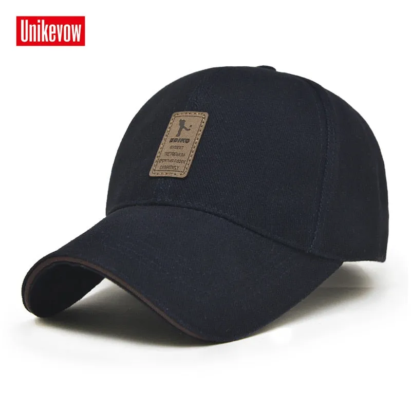 Baseball Cap Men's Adjustable Cap Casual leisure hats Solid Color