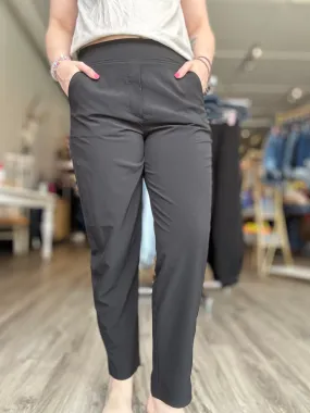 Black Straight Leg Pants