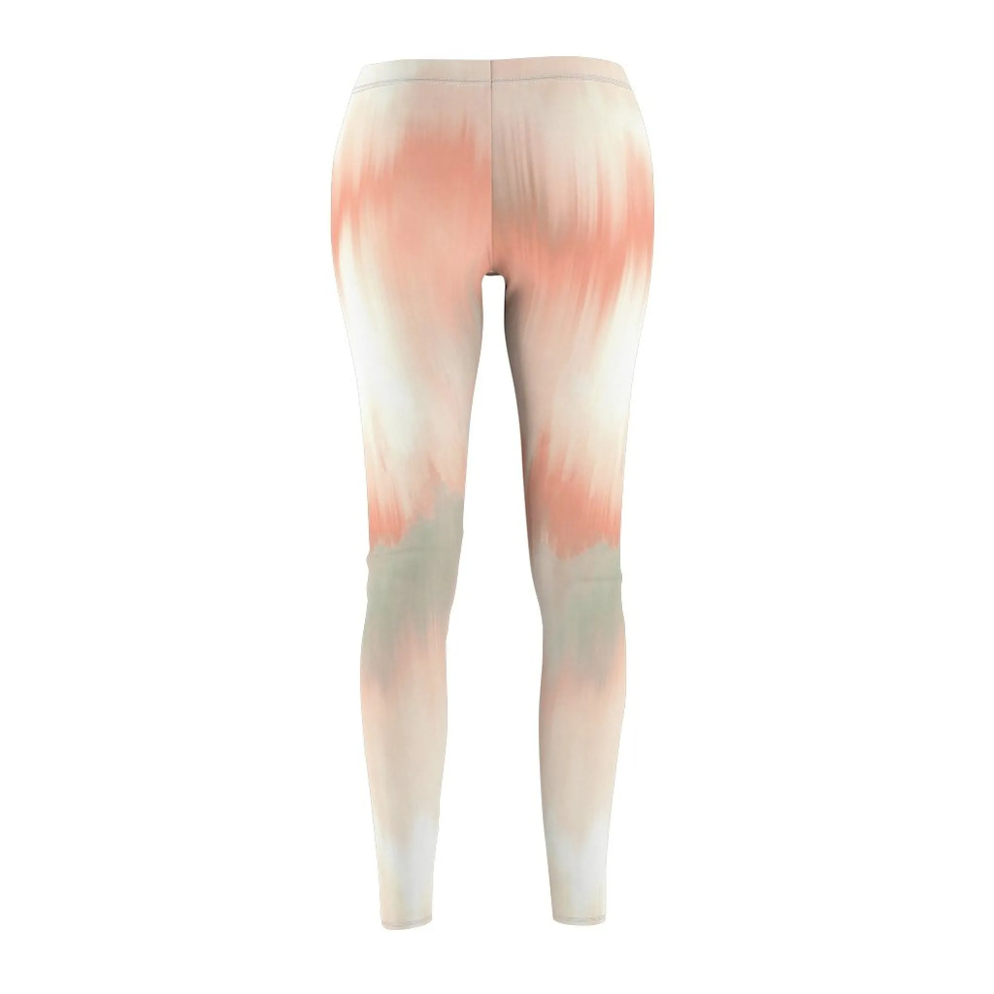 Bynelo Tie Dye Mud Skin Women's Casual Leggings