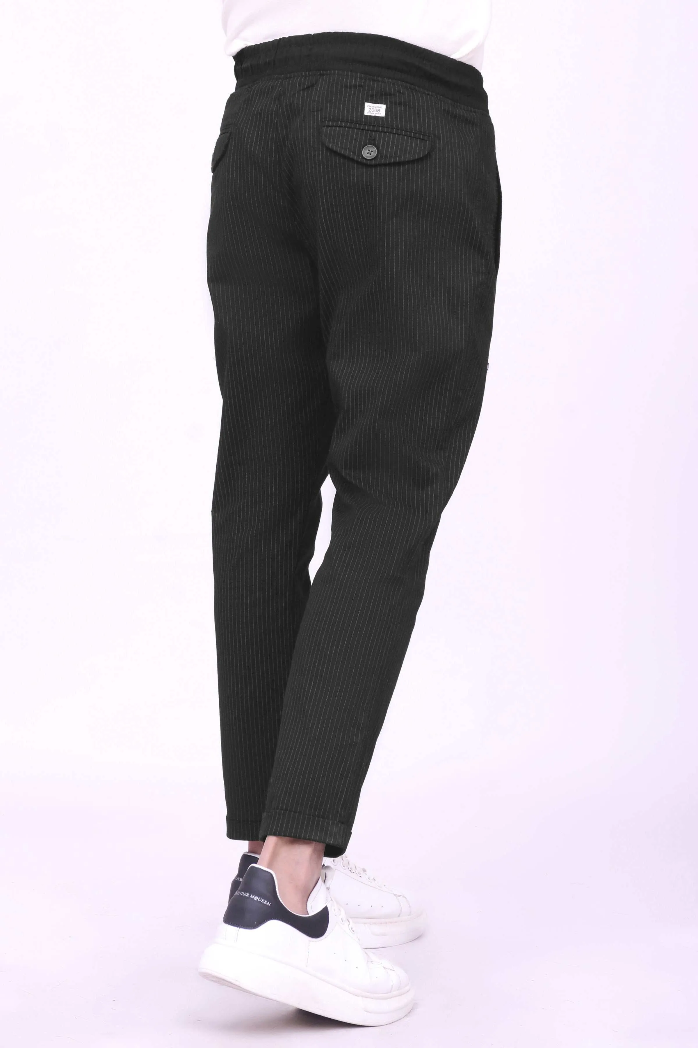 CASUAL JOGGER TROUSER  DULL BLACK