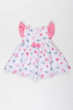 Charming Floral Infant Frock for Girls - Comfortable Summer Casual Wear