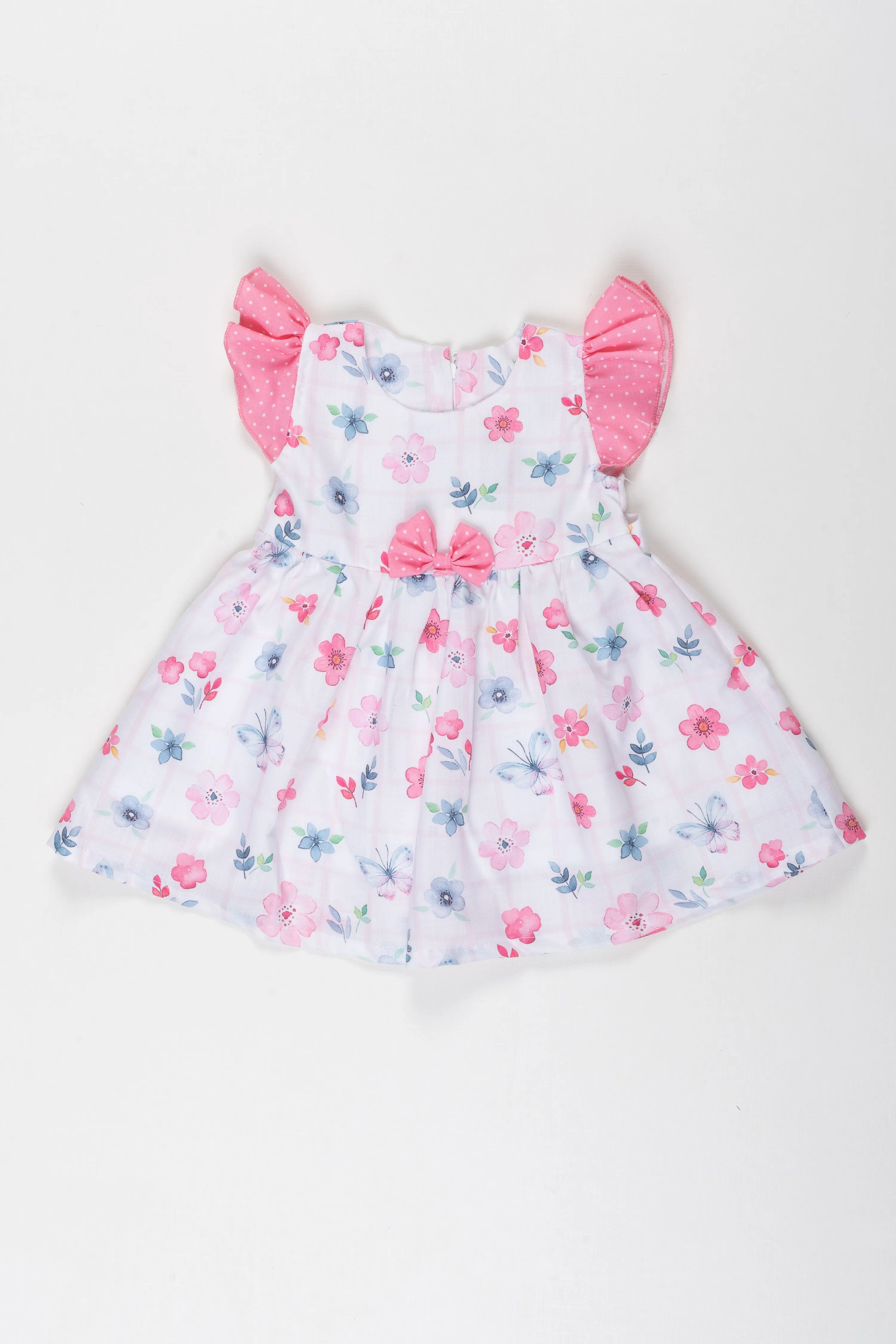 Charming Floral Infant Frock for Girls - Comfortable Summer Casual Wear