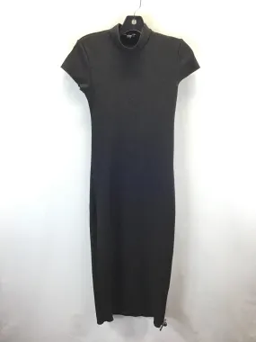 Dress Casual Midi By Zara In Black, Size: M