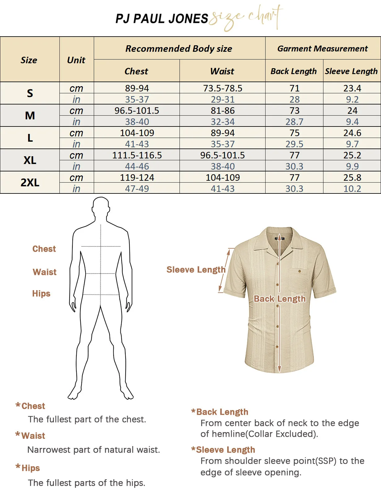 Men's Casual Button Down Linen Shirt Cuban Guayabera Shirts