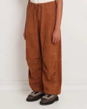 Paco Pants - Bark Brown Slub